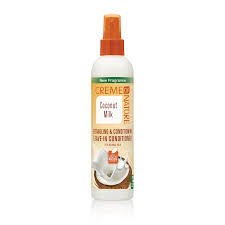 Cream Of Nature Coconut Milk Detangling & Conditioning Leave In Conditioner For Normal Hair 8.45Oz