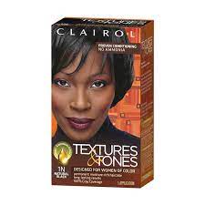 Clairol Texture & Tones natural black 1N