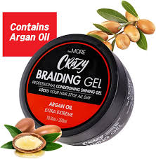 Crazy Braiding Gel Argan Oil Extra Extreme 3.38oz