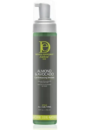 Design essentials Almond & Avocado Curl Enhancing Mosse10oz