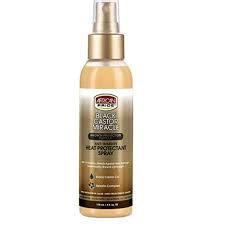 African pride black castor heat spray 4 oz