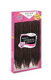 Mayde Wavy Goddess Locs 14"