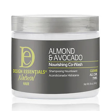 Design essentails Almond & Avocado nourishing Co-wash 16oz