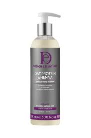 Design essentials Oat Protein & Henna Deep Cleansing Shampoo 12oz