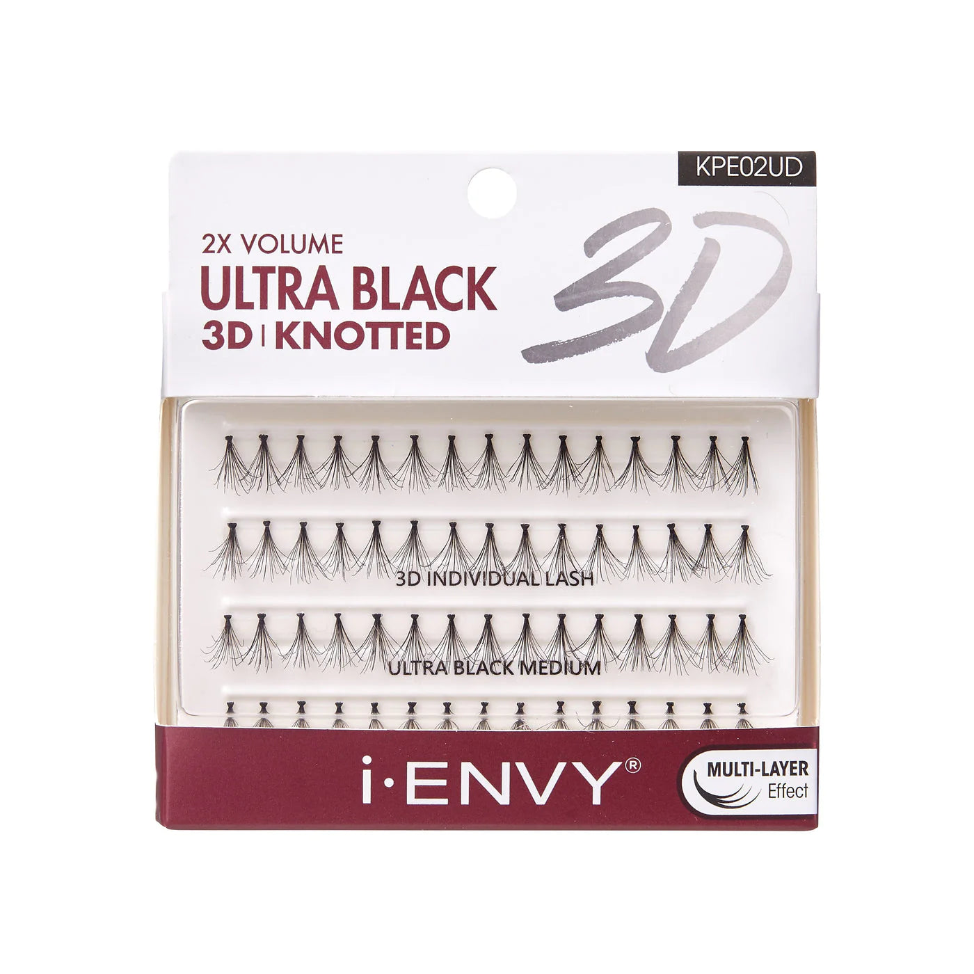 i-Envy 2X Volume Ultra Black 3D Knotted Medium KPE02UD