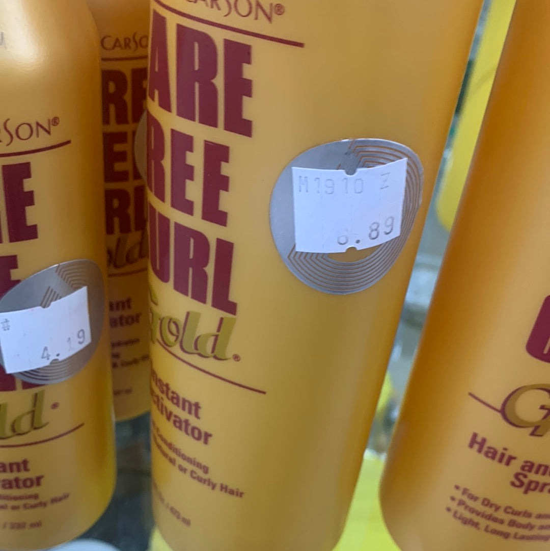 Care free curl gold 16OZ