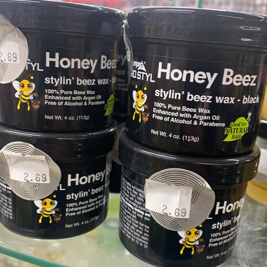 Honey beez black 4oz