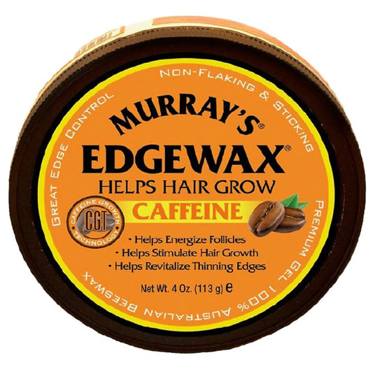 Murray's EdgeWax Helps Hair Grow Caffeine 4oz