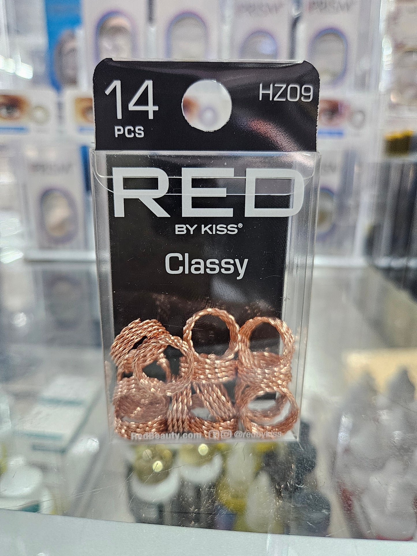 Red by kiss hair jewelry
