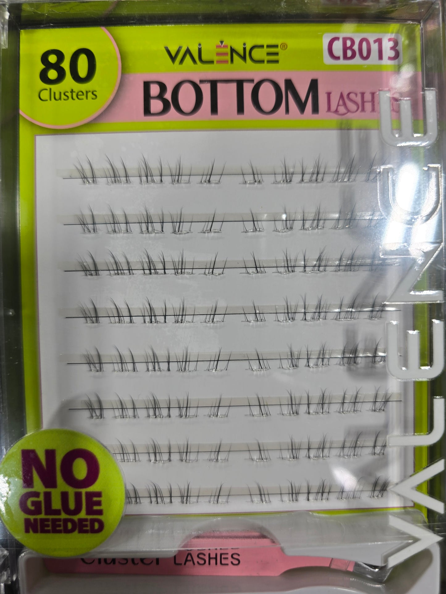 Valence Pre-Glue Bottom Lash 80Pc Cluster