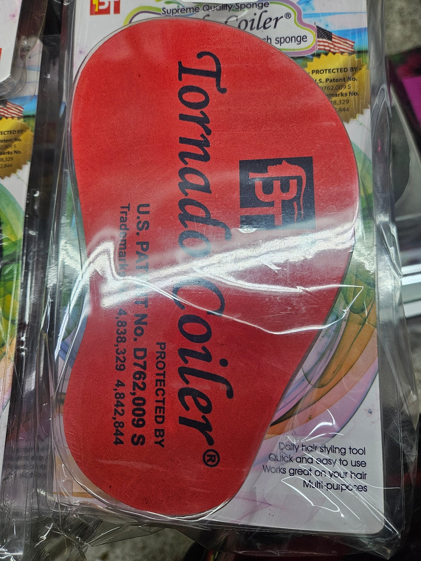 BT Tornado Coiler hair brush sponge 10mm
