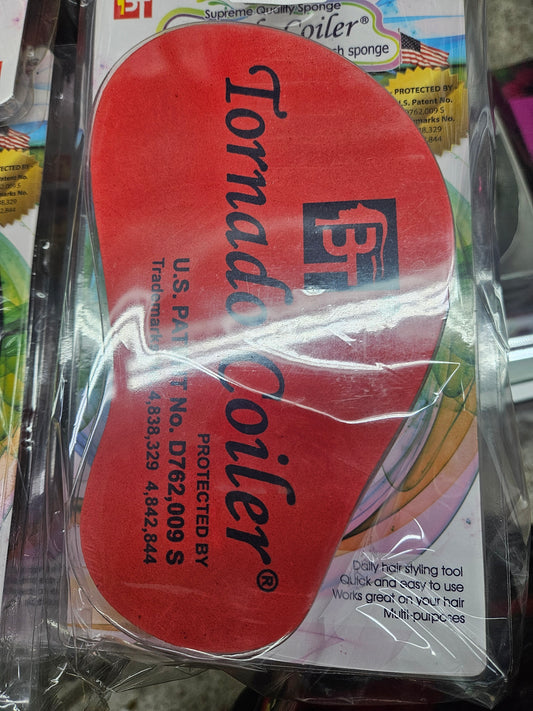 BT Tornado Coiler hair brush sponge 10mm