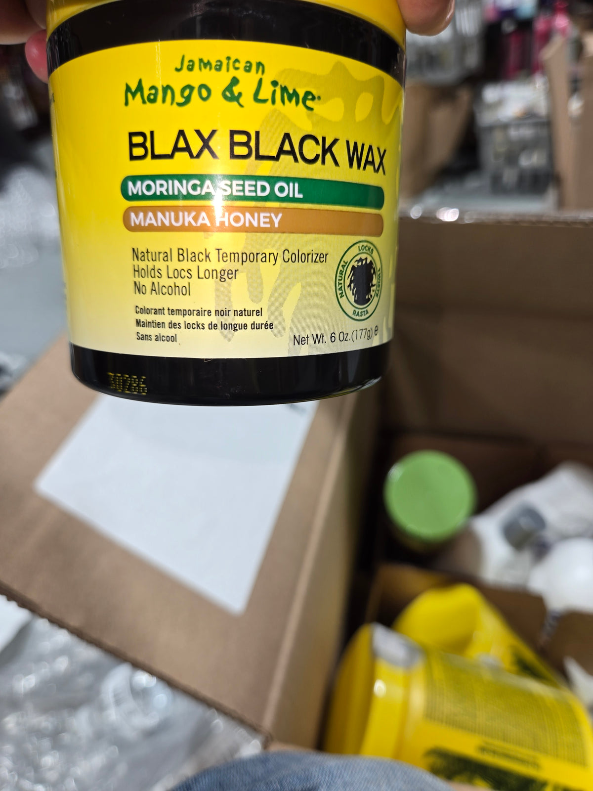 JAM MANGO BLAX BLACK WAX 6Z by Beauty Giant