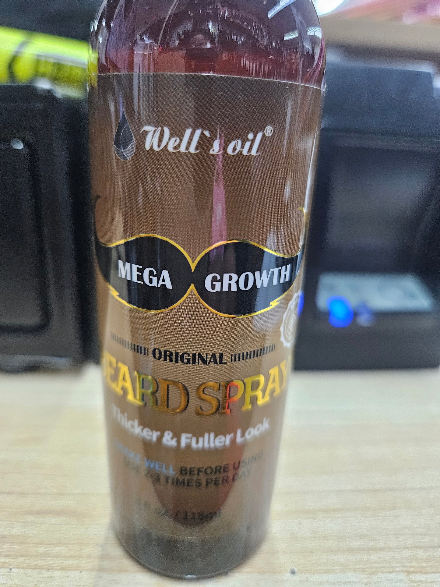 Well's oil beard spray 4oz