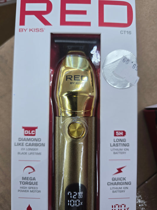 Red By Kiss Ultra Clean Cut Cordless Trimmer CT16