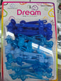 Dream World Hair Accessories  Barrettes BR2516MBL