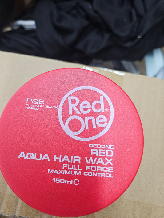 P&B Platinum black  series Red One Aqua Hair Wax.