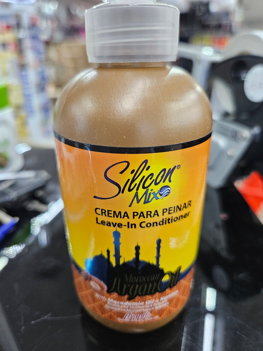 Silicon mix leave in argon oil