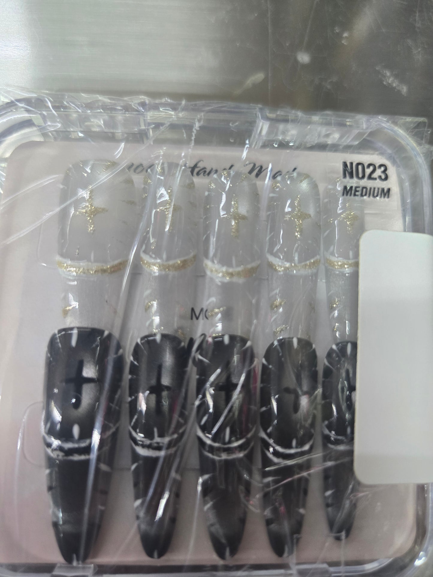 The More Crazy Hand Made Nails N023 Large