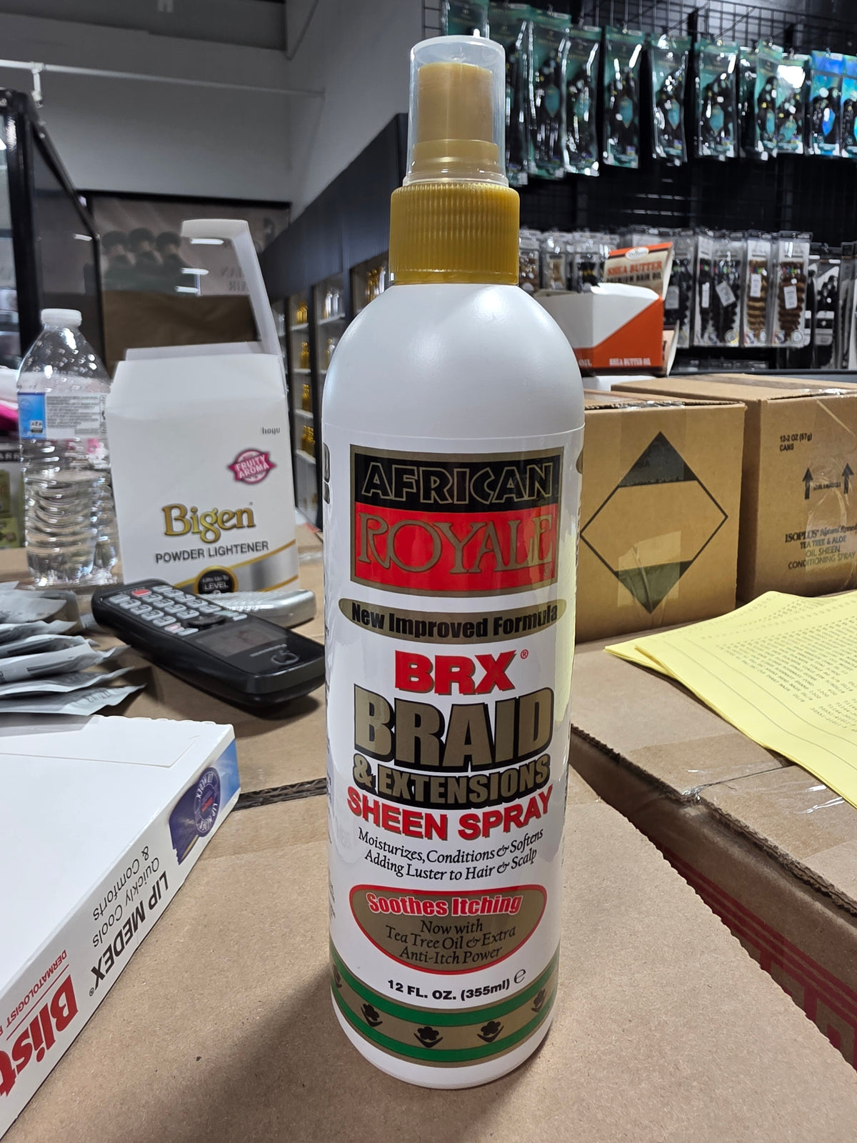 AFRICAN ROYALE BRAID SPRAY 12Z by Beauty Giant