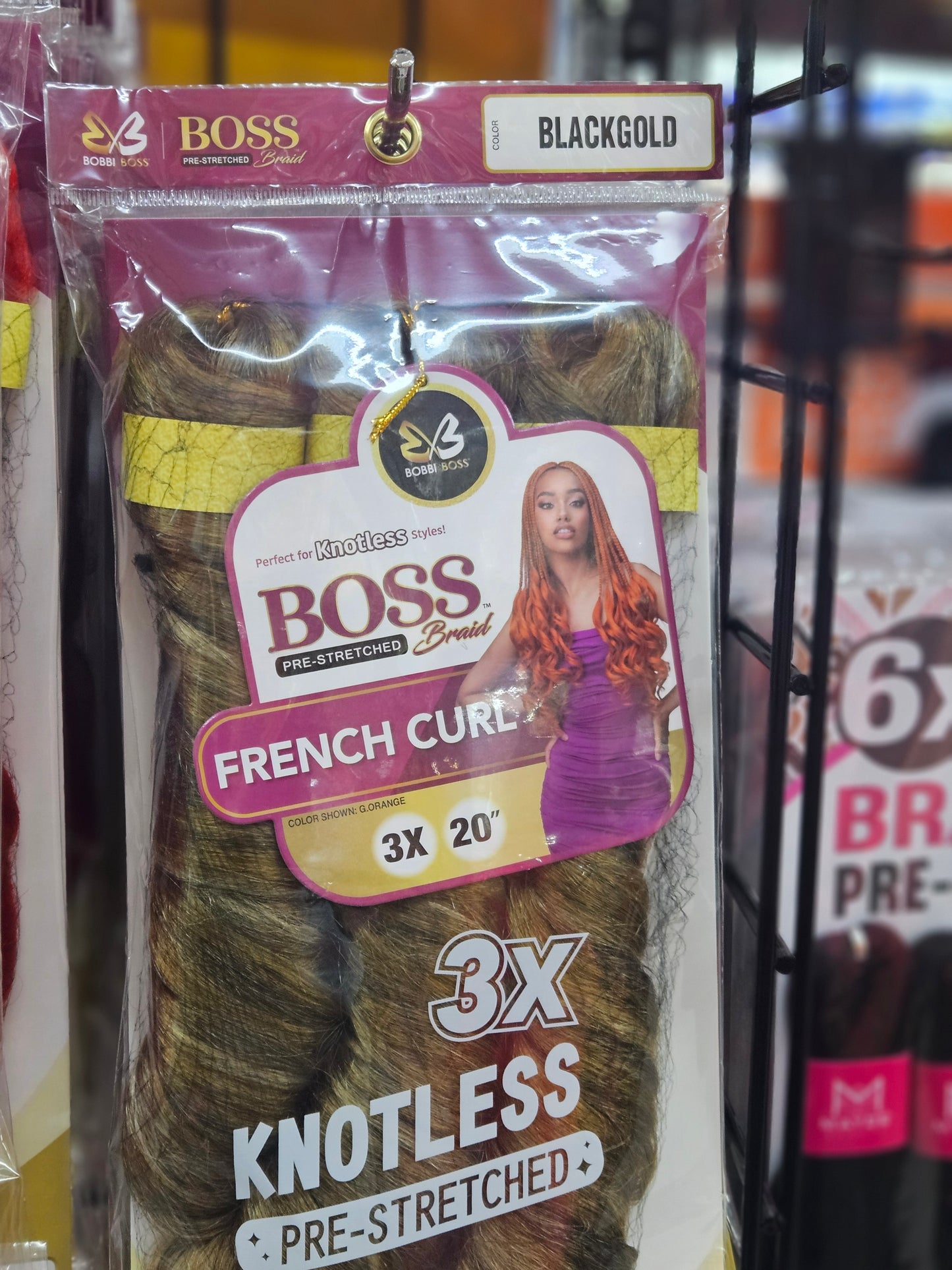 3x bobbi boss French curl 20"