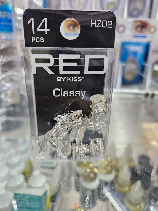 Red by kiss hair jewelry