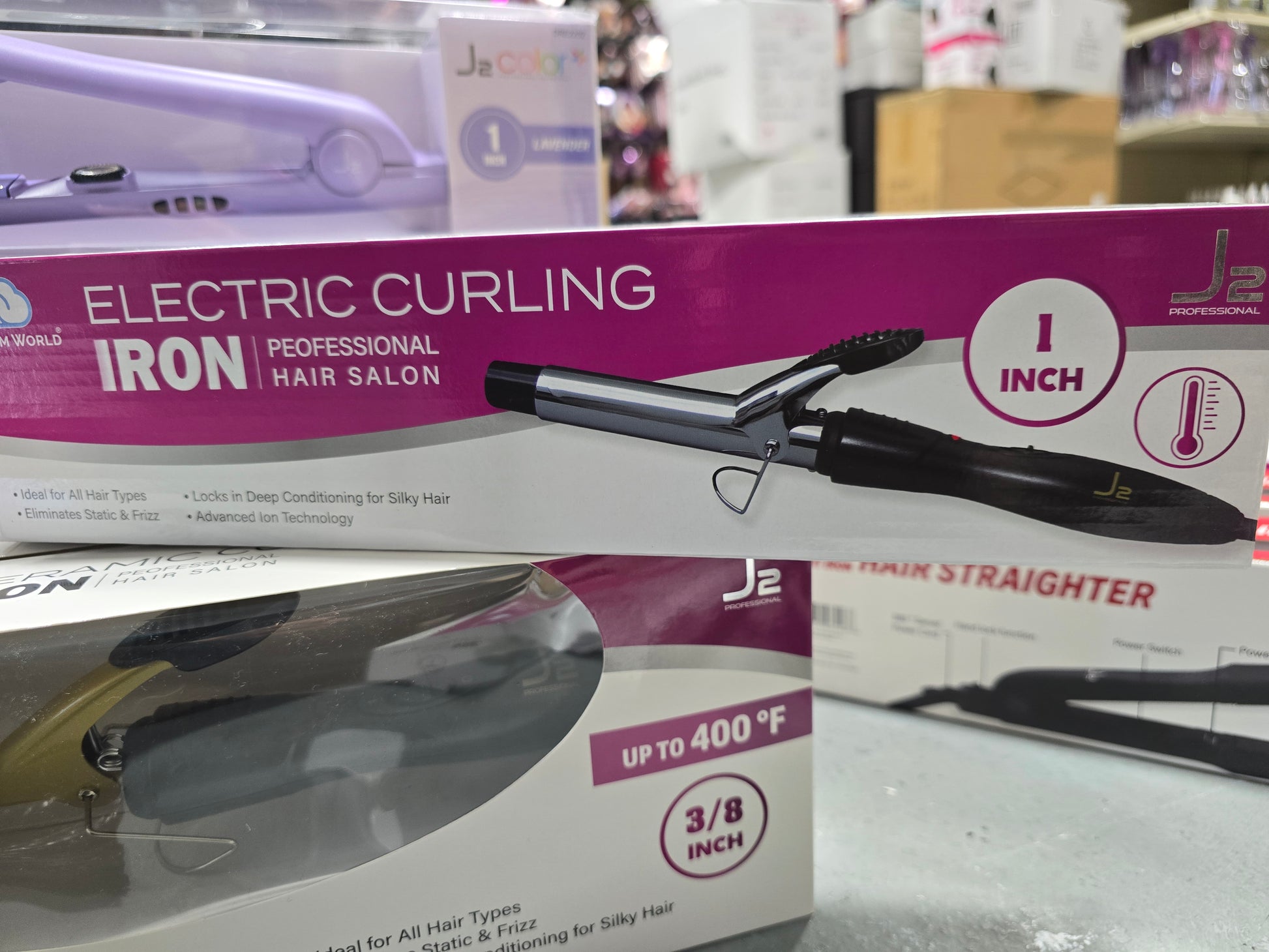 1 inch electric curling iron by Beauty Giant