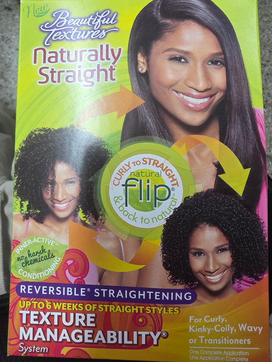 Beautiful texture naturally straight