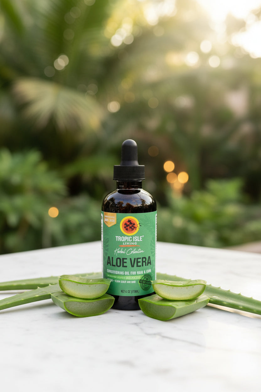 Tropic isle living Aloe Vera cond. Oil by Beauty Giant