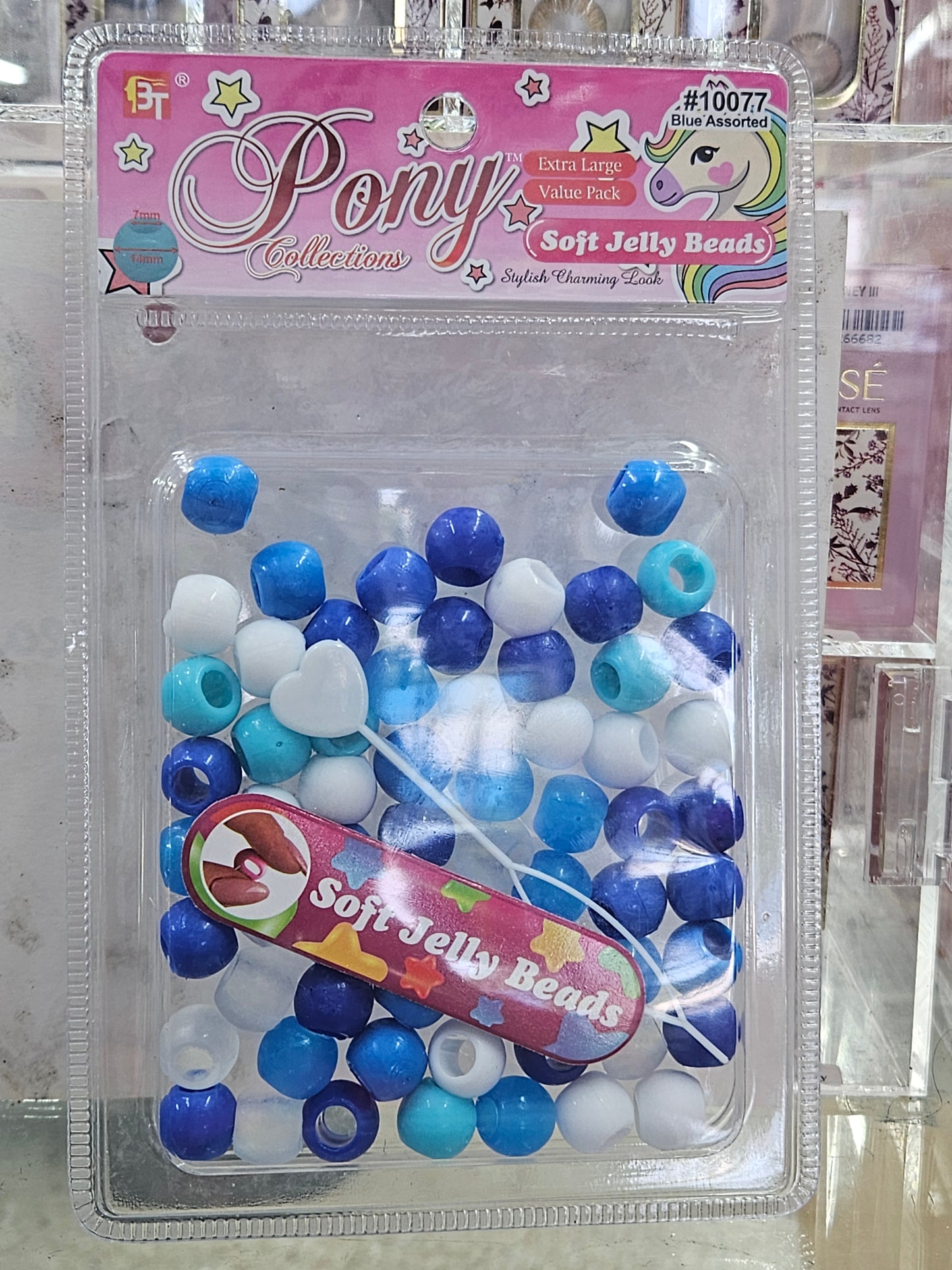 Pony soft jelly beads