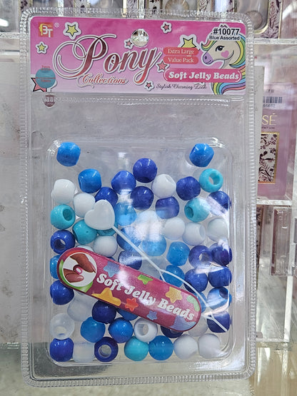 Pony soft jelly beads by Beauty Giant