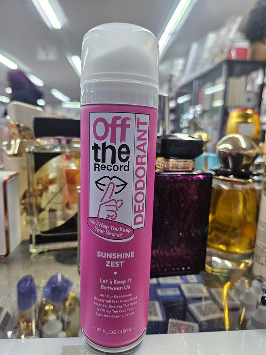 Ebin. Off the record deodorant