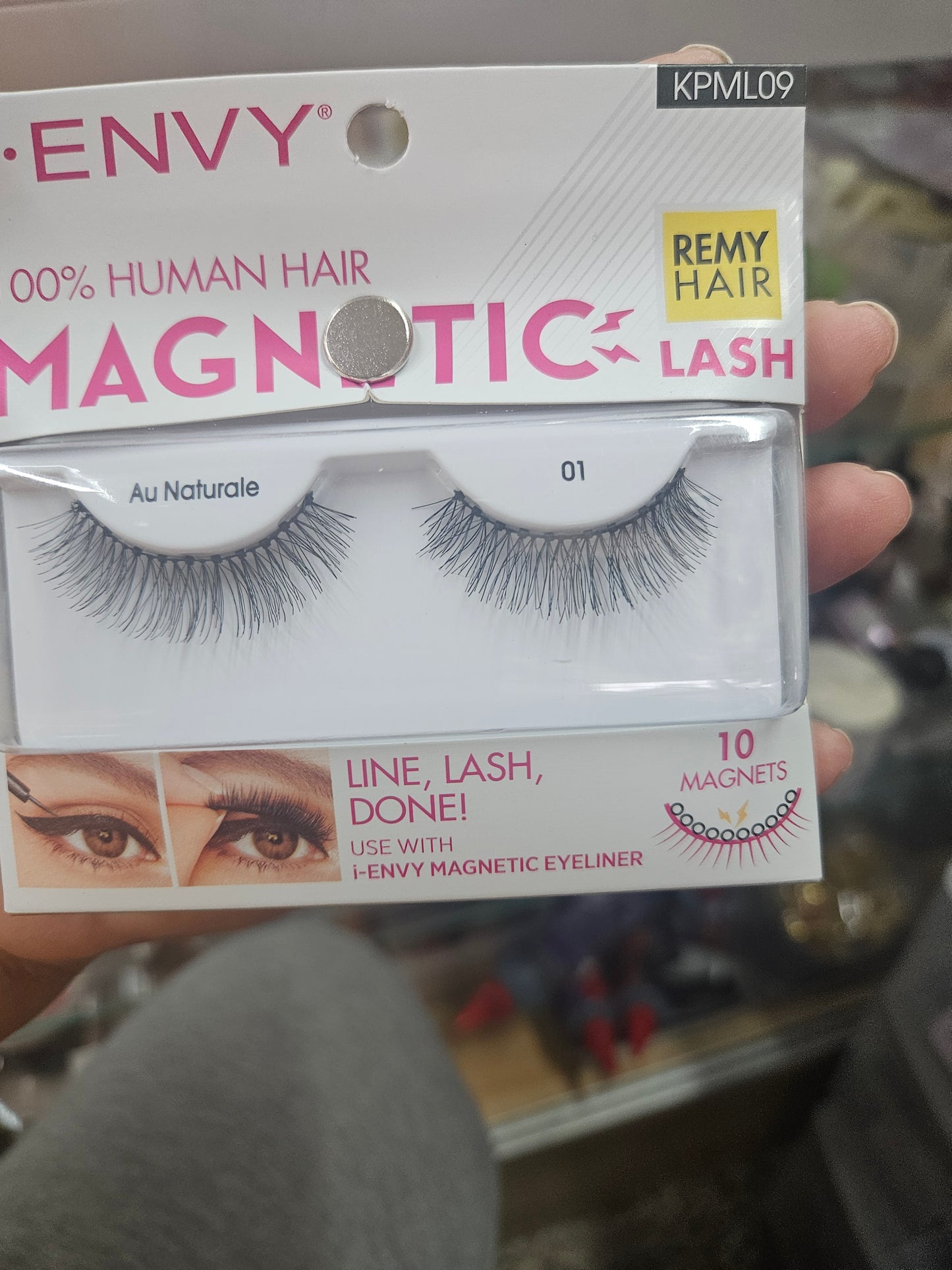i-Envy  100% Human Hair Magnetic Lash KPML09