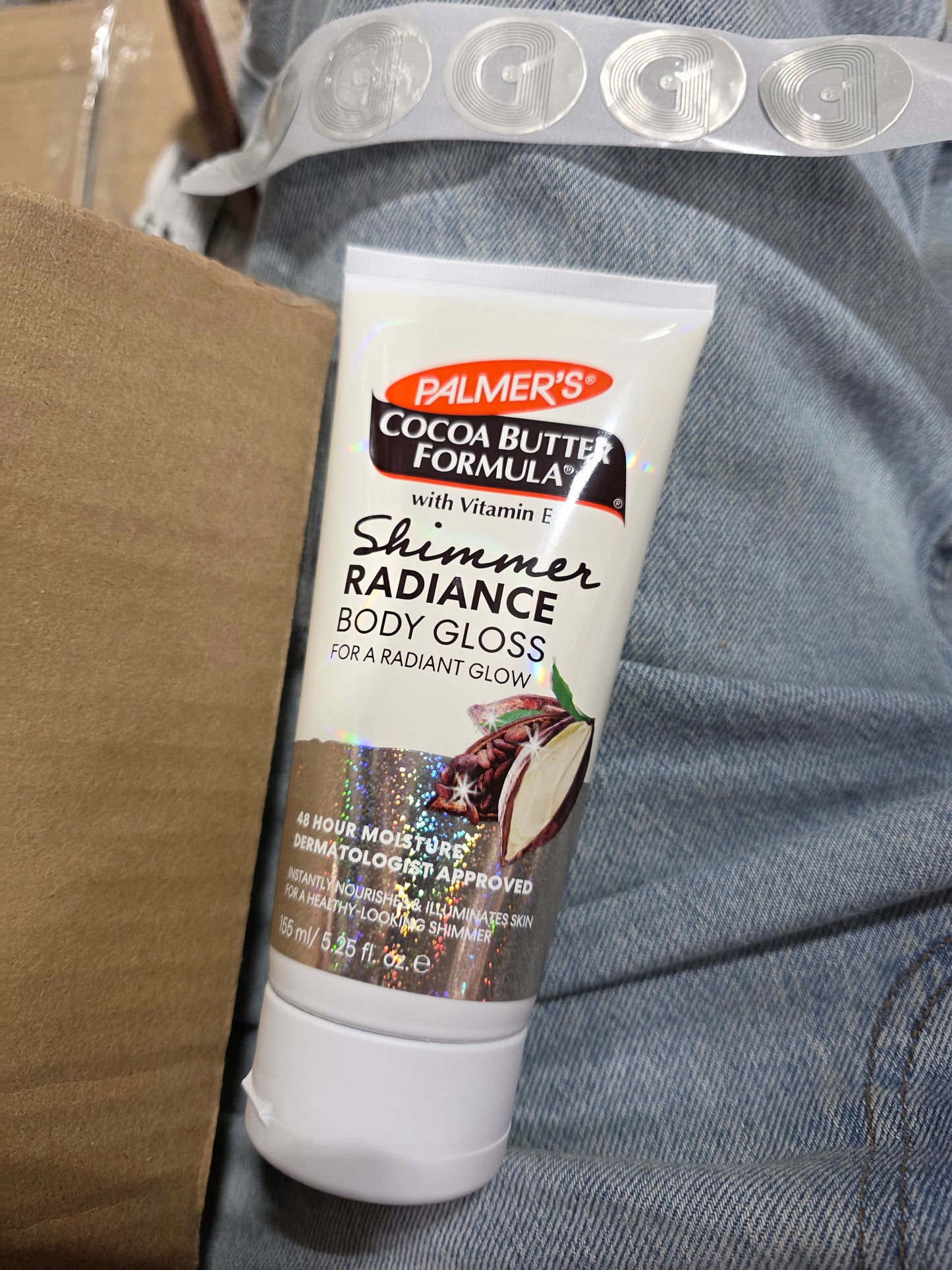 Palmers cocoa butter formula with vitamin e radiance body gloss 5.25 oz