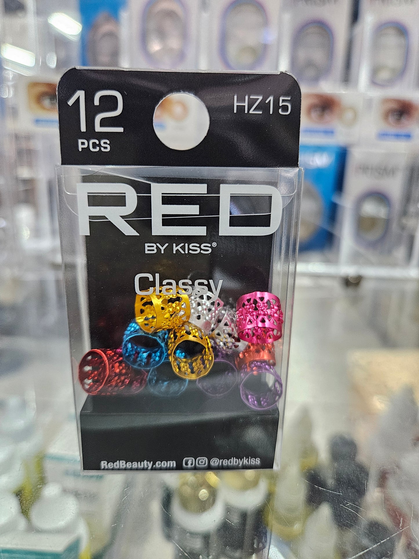 Red by kiss hair jewelry