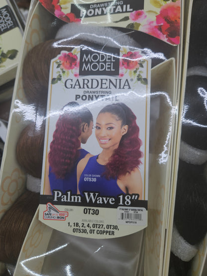 Model model palm wave ponytail 18"