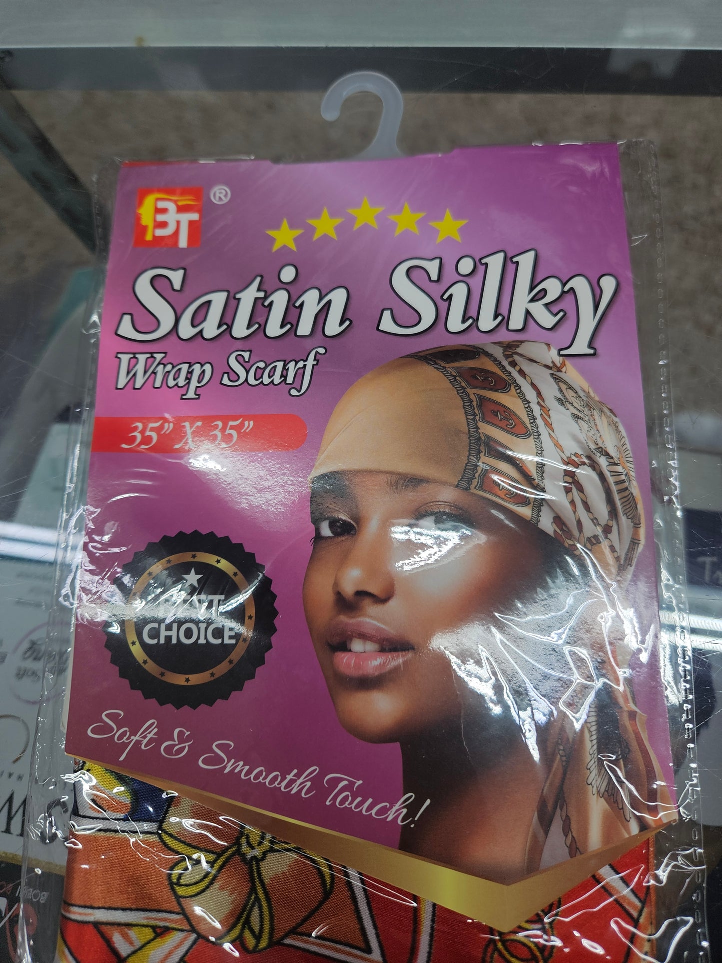 BT Satin silky wrap scarf assorted