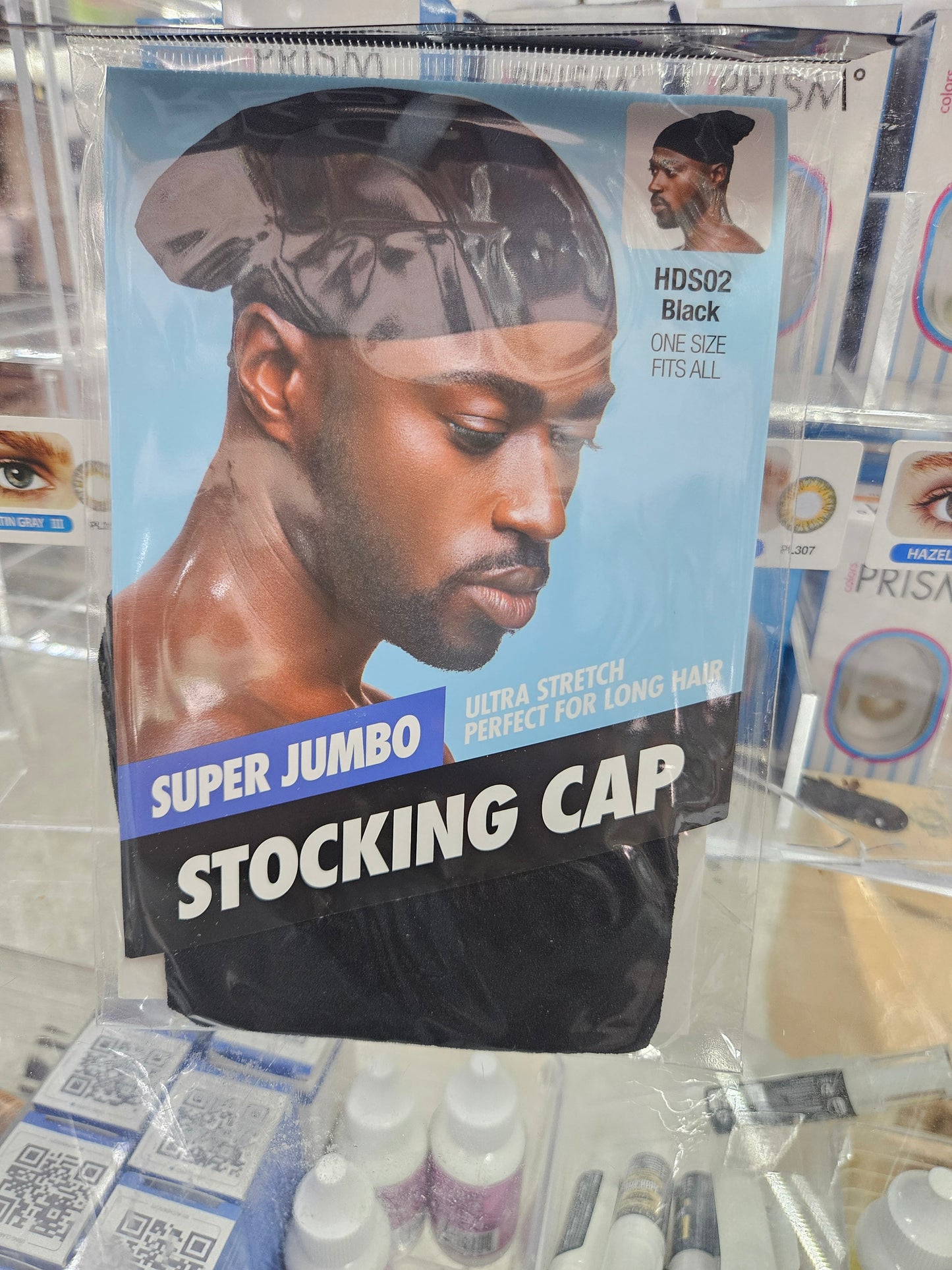 Red super jumbo stocking cap