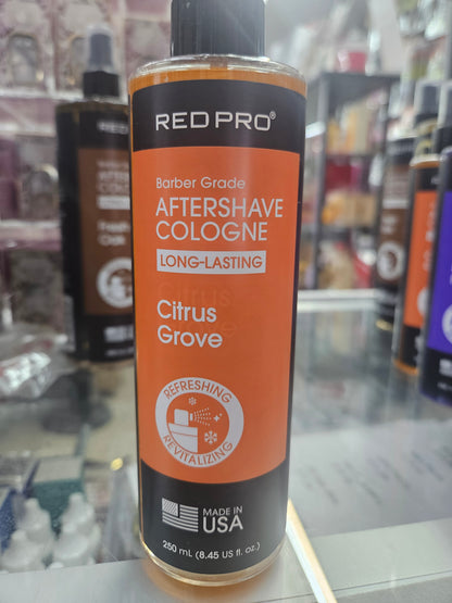 Red pro Groomane aftershave cologne 500 ml