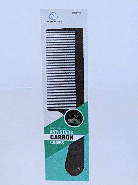 Anti static carbon combs