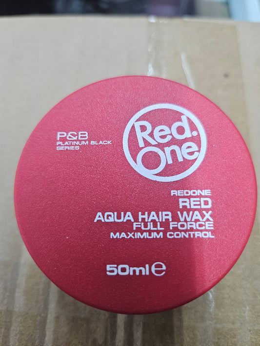 Red one aquahair wax 1.69oz