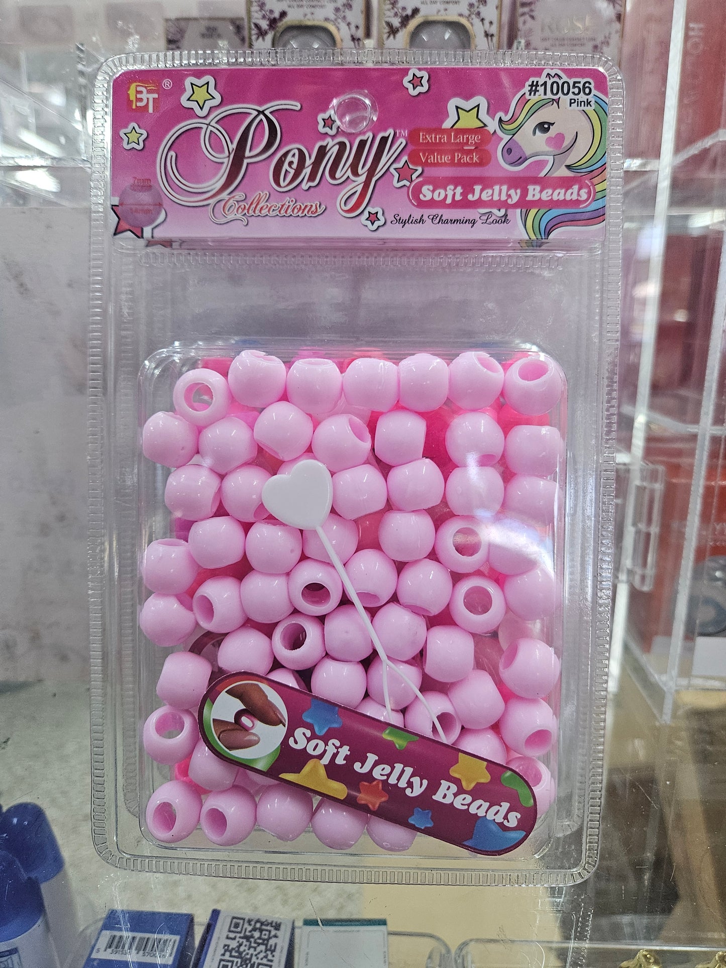 Pony soft jelly beads