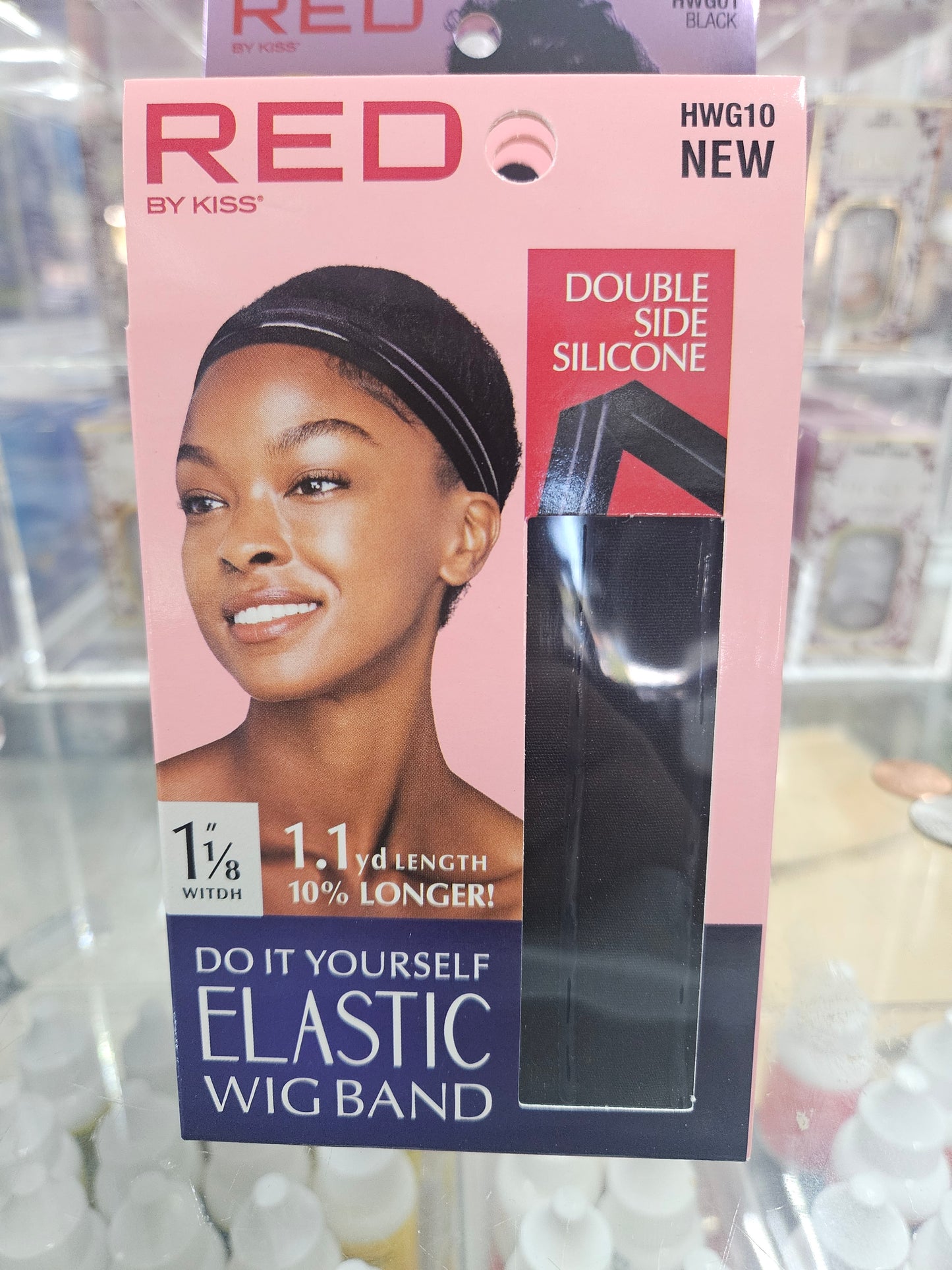 Red elastic band