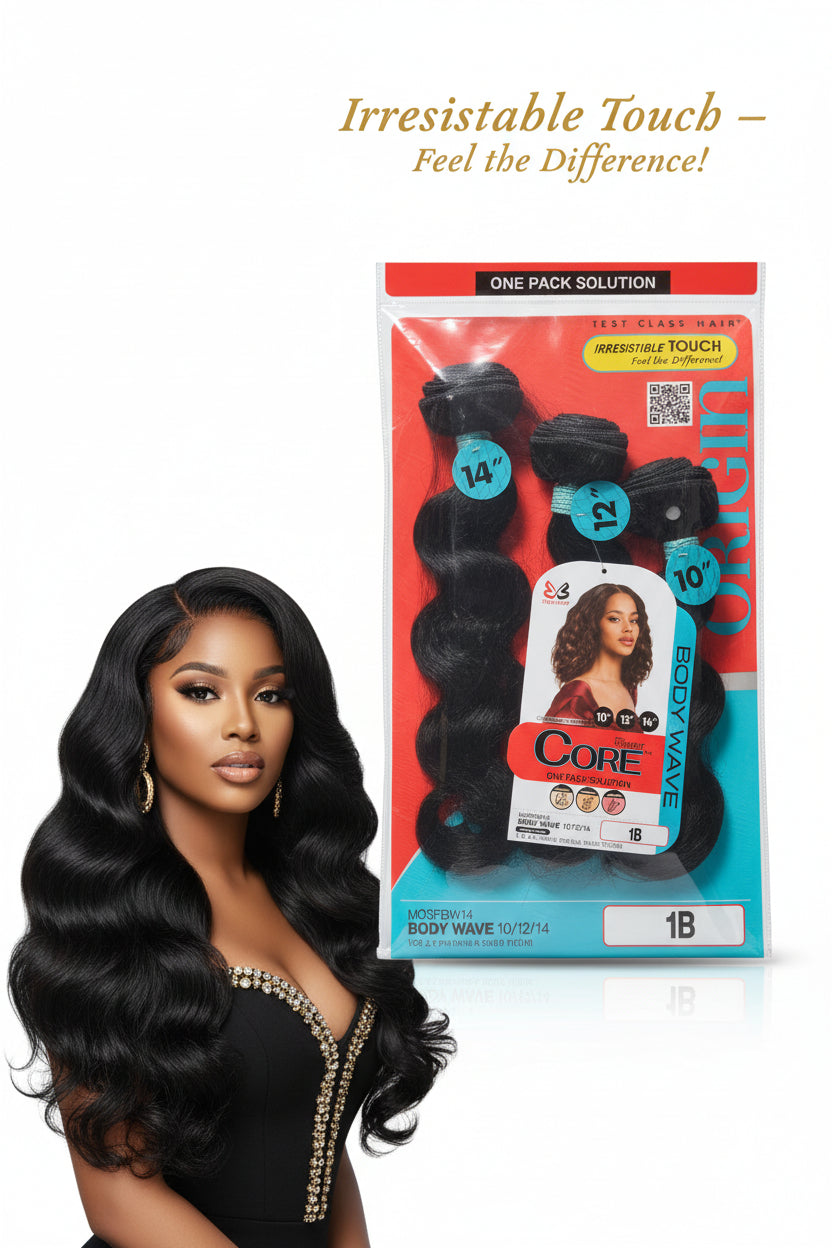 Bobbi boss Core Body wave one pack 10,12,14. by Beauty Giant