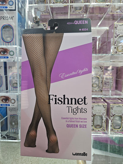 Essential tights fishnet queen sizes