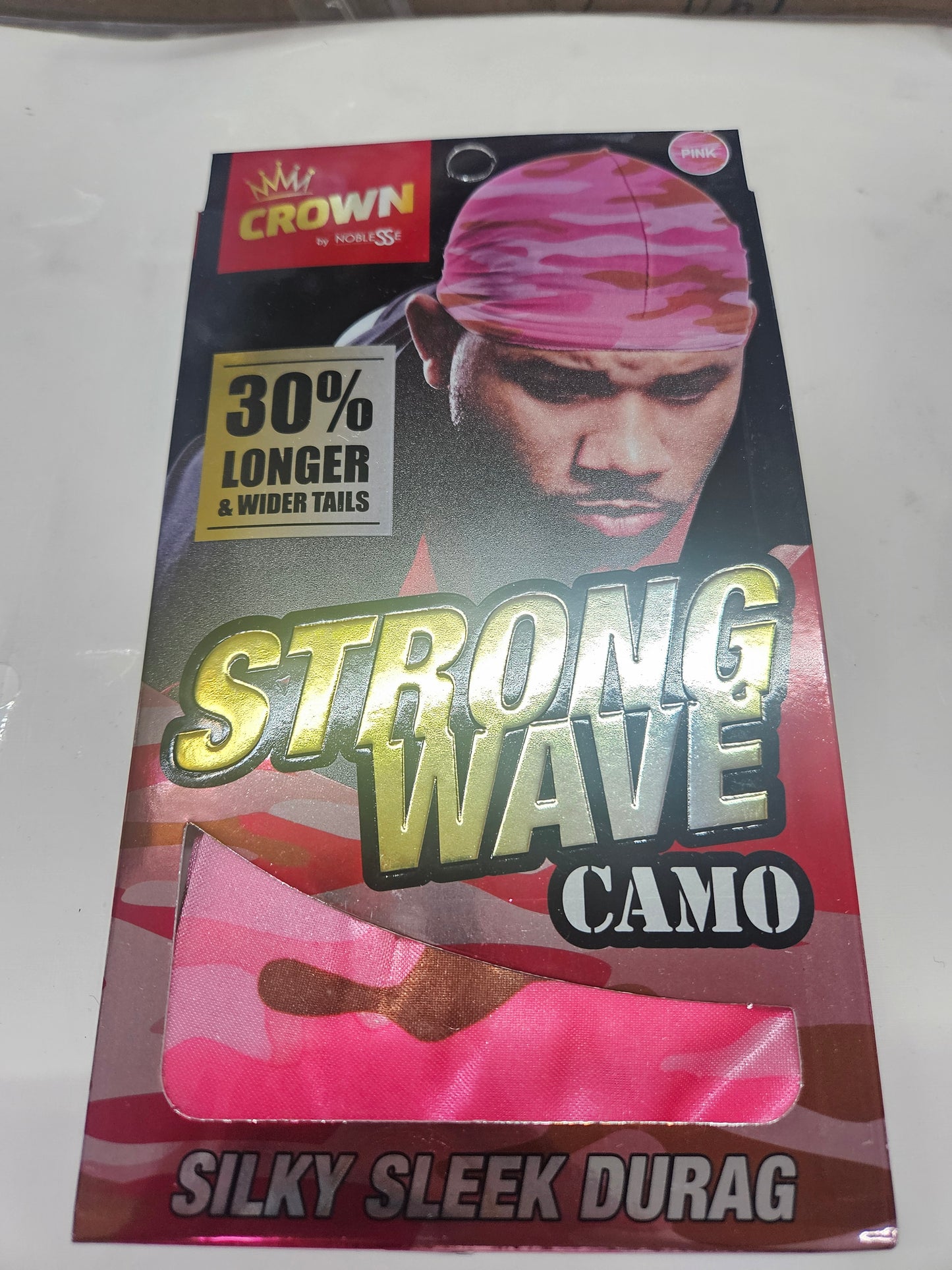 Noblesse crown silky sleek Durag Camo