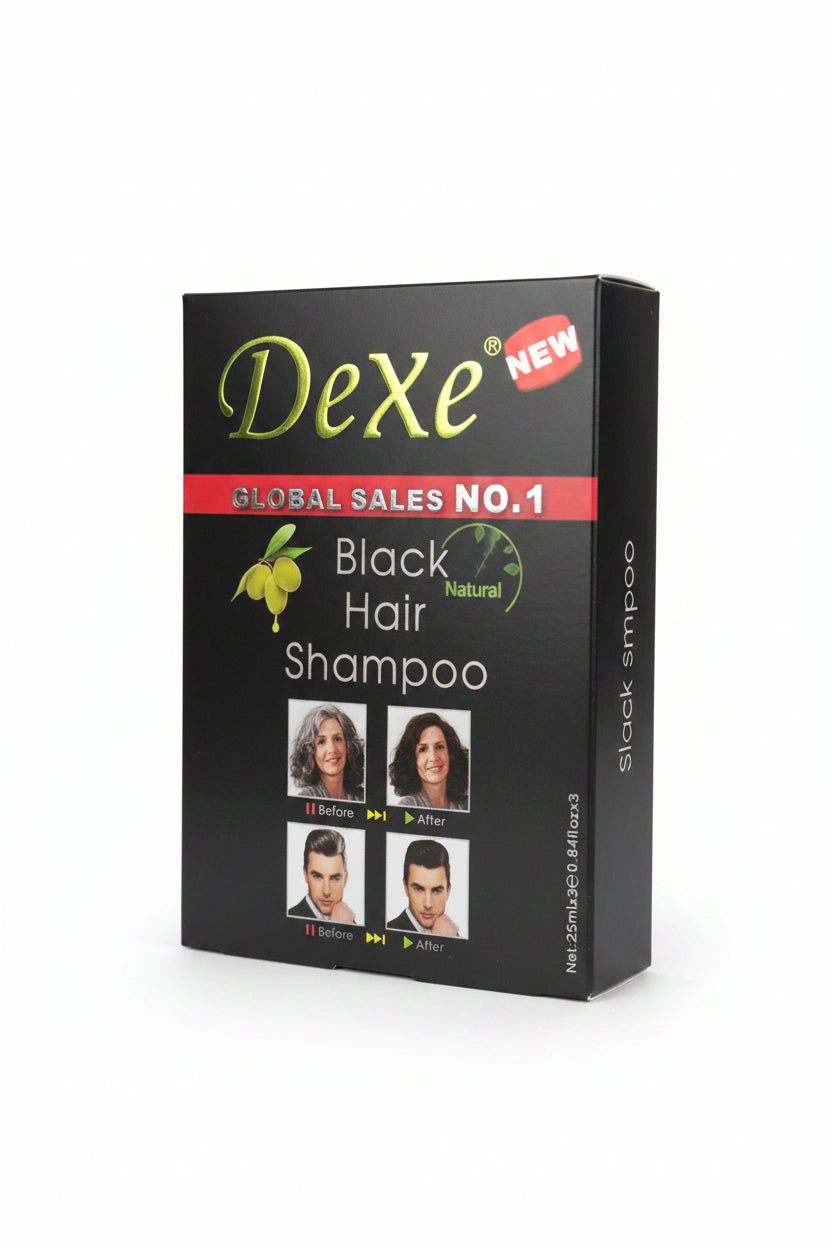 DEXE HAIR SHAMP BLACK 3PACK by Beauty Giant