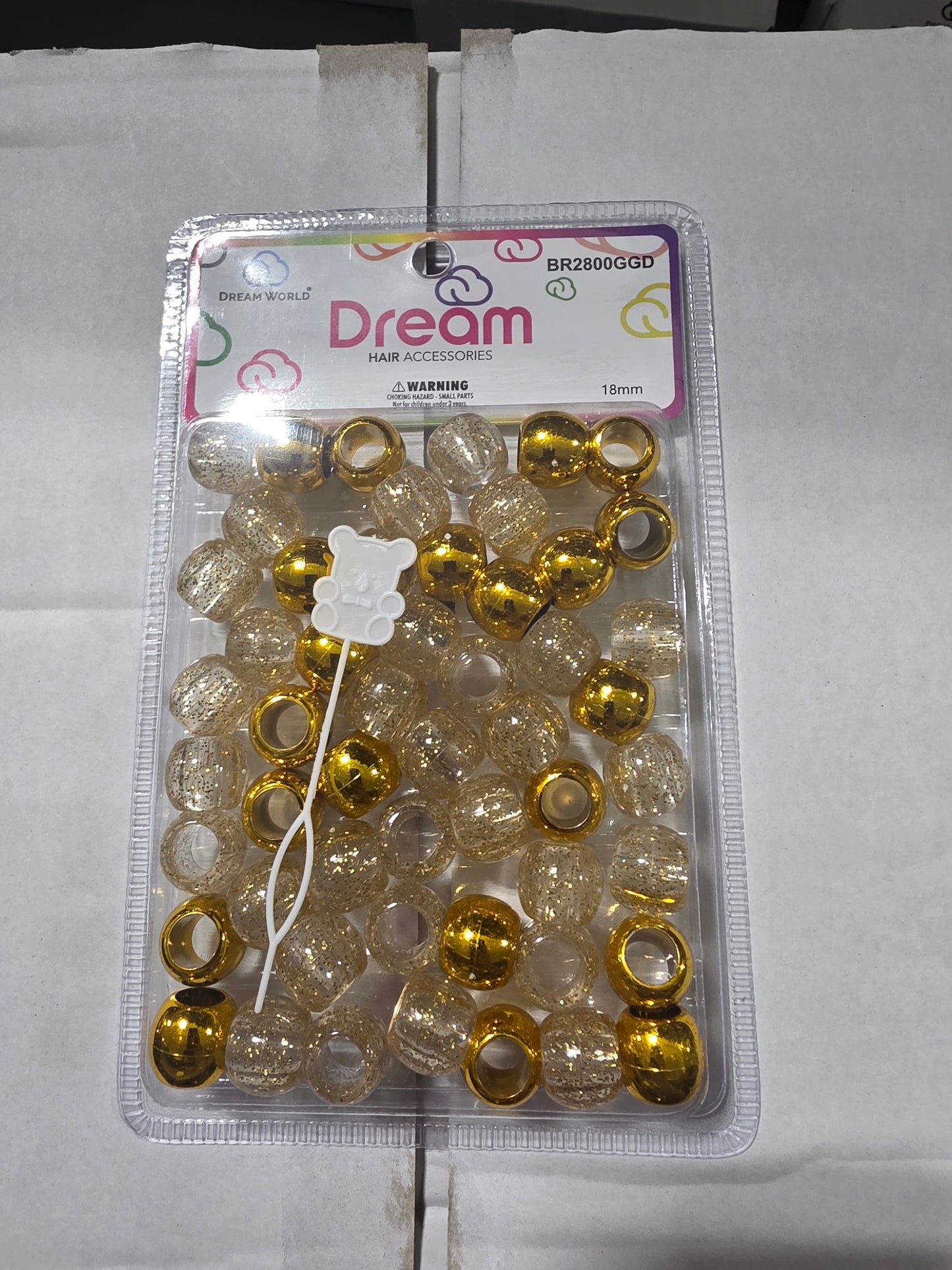 Dream bead 2800 18mm g/gold