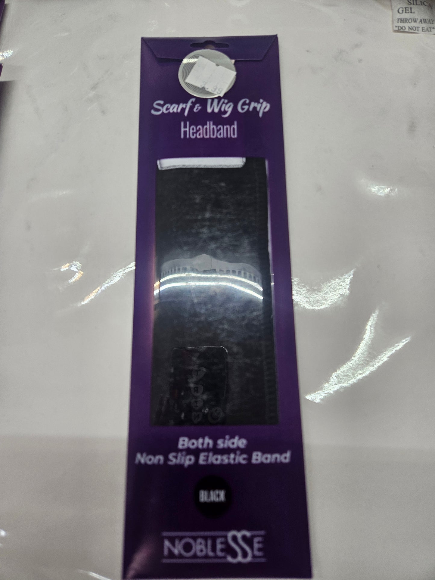 Noblesse velvet scarf n wig grip