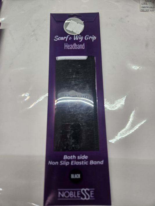 Noblesse velvet scarf n wig grip